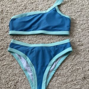 Target Teal and Mint Bikini Set